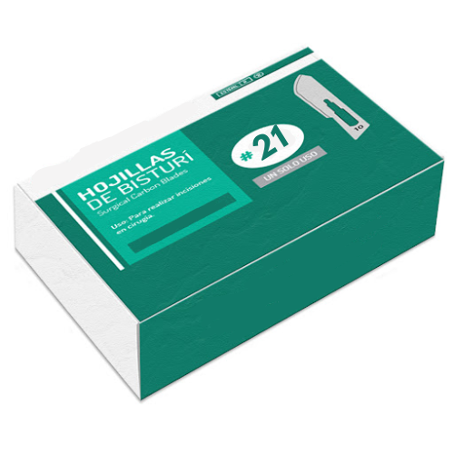 BISTURI HOJILLA DESECHABLE N 21